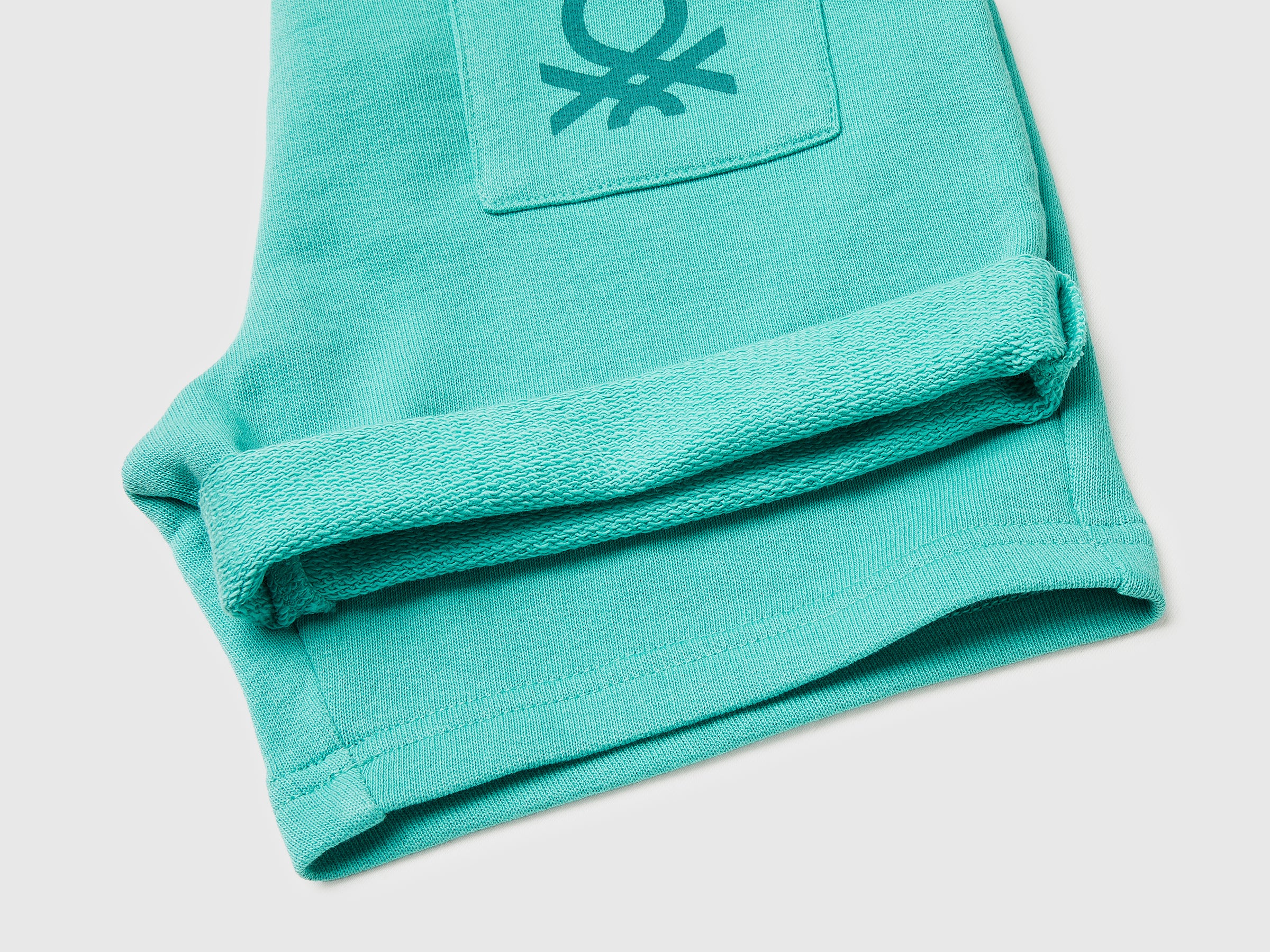 Cotton fleece bermuda shorts - ucb_image_DS1