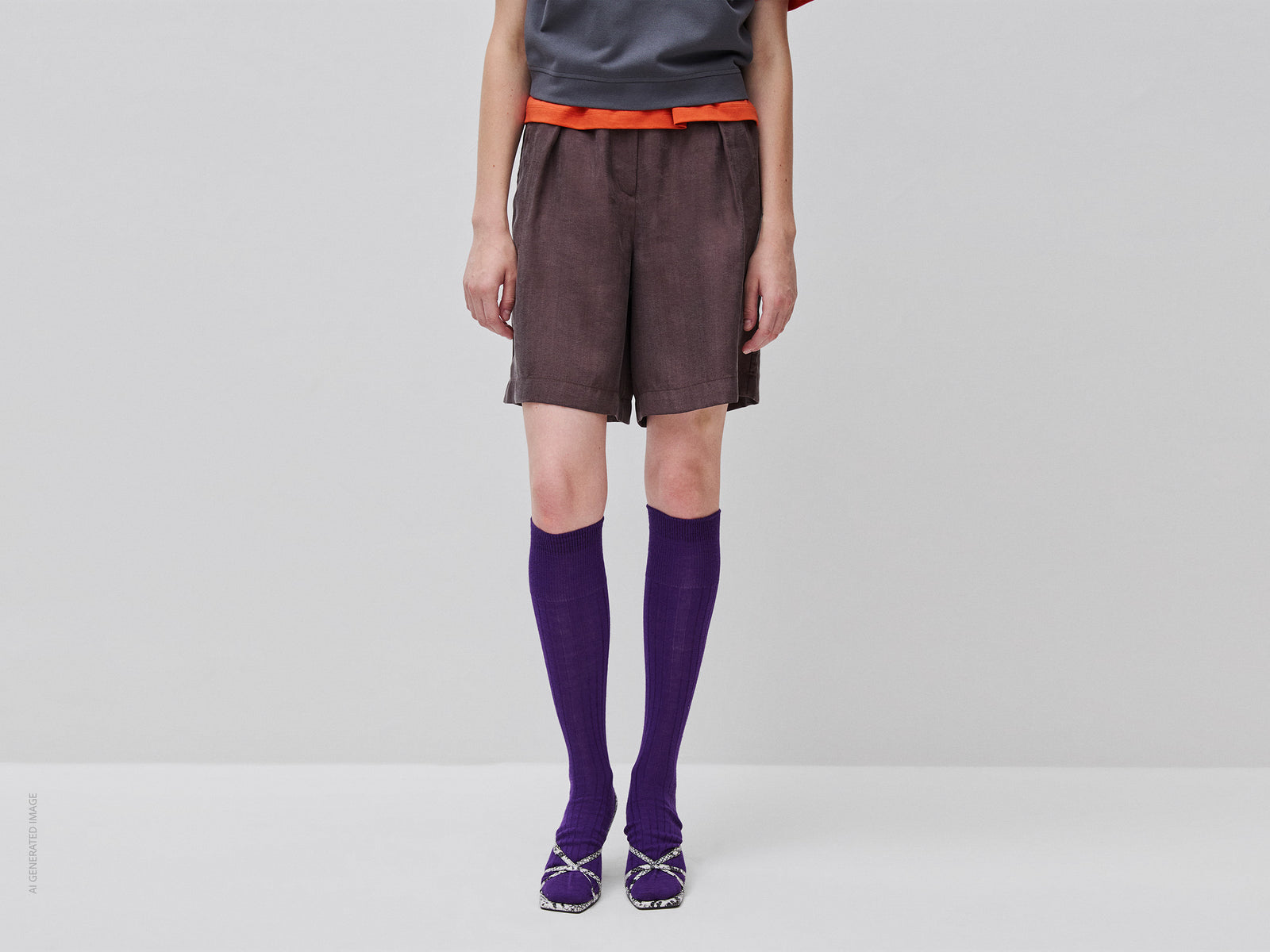 Bermudas com pregas 100% lyocell - ucb_image_F