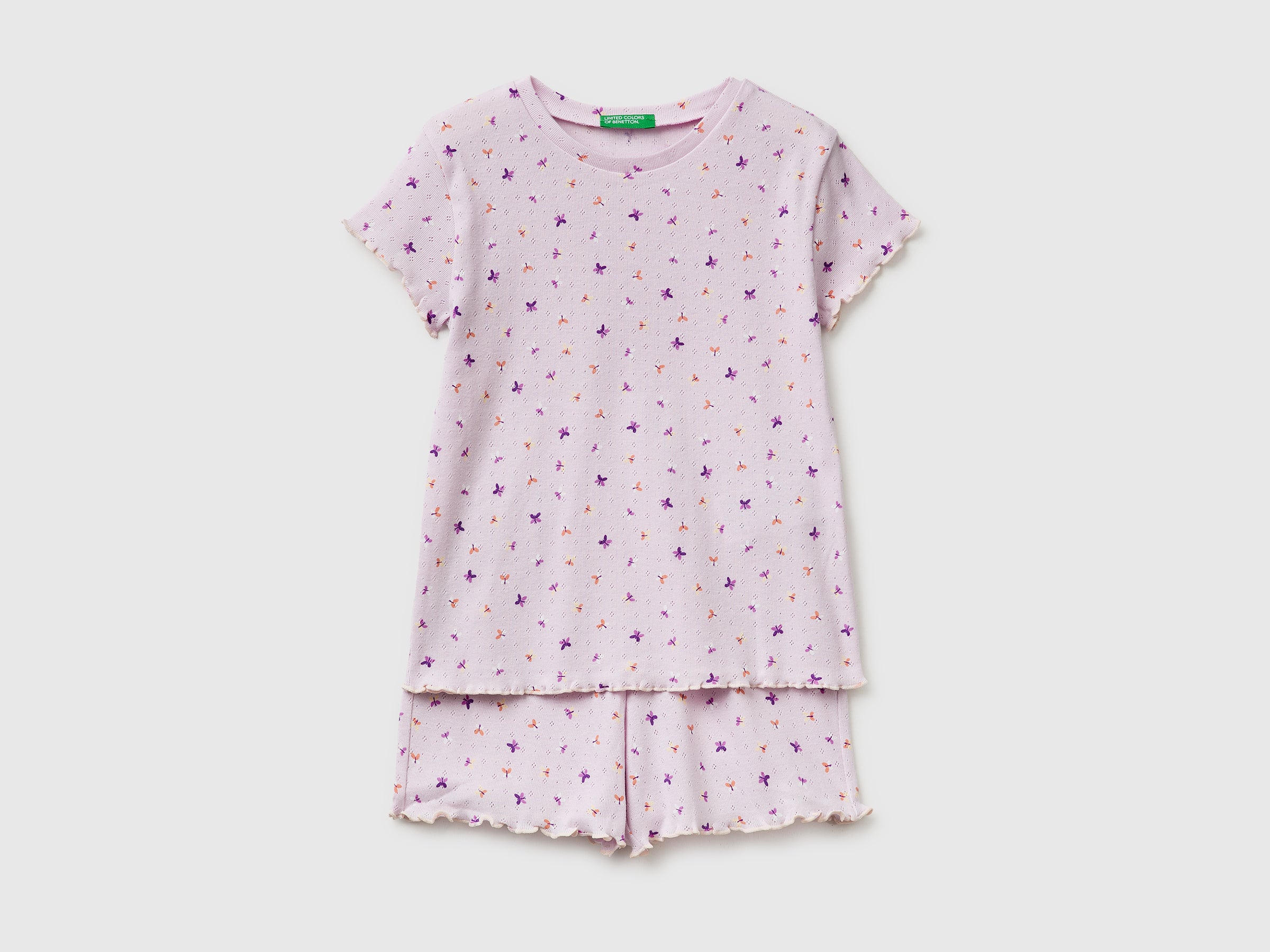 Ribbed patterned short pyjamas - ucb_image_FS