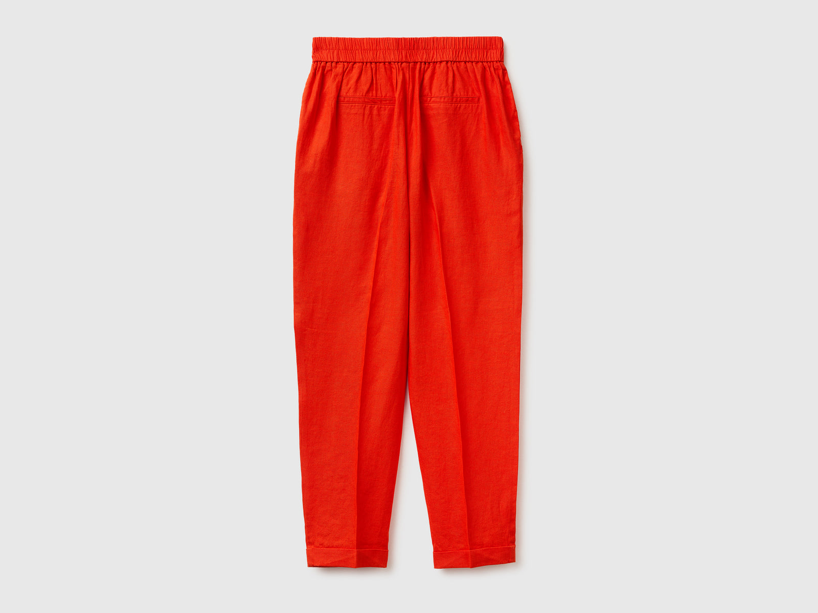 100% linen cigarette trousers - ucb_image_BS