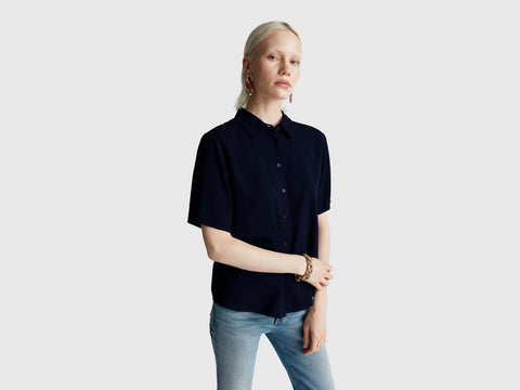 Camisa manga 3/4 em viscose - ucb_image_F