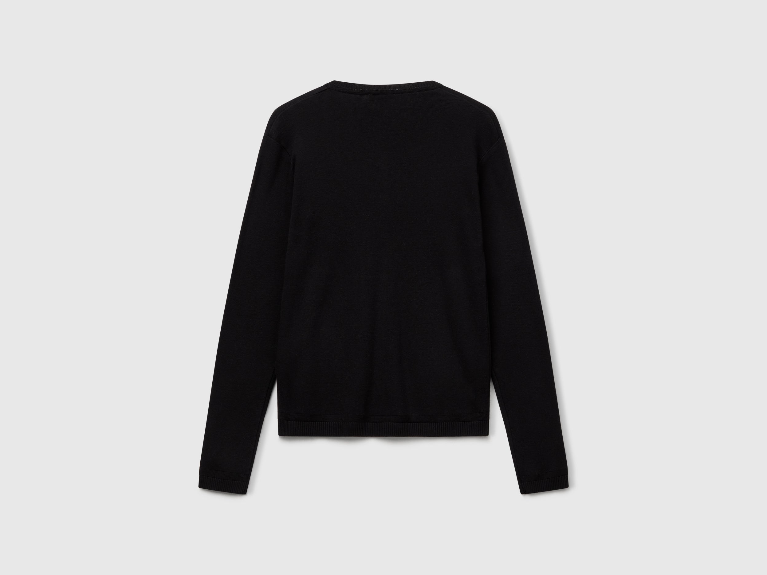 Cardigã preto 100% algodão - ucb_image_BS