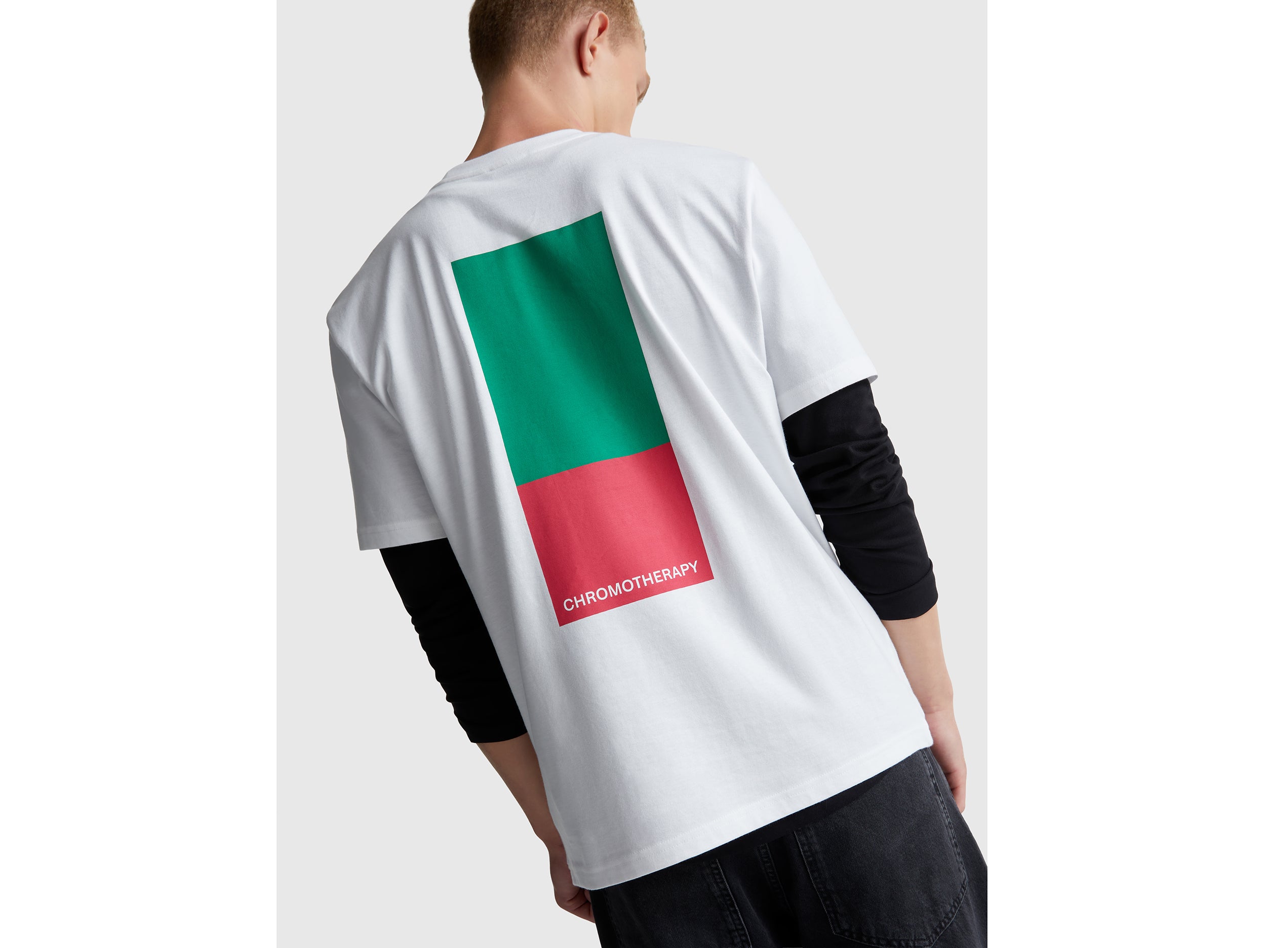 T-shirt relaxed fit com estampa - ucb_image_B