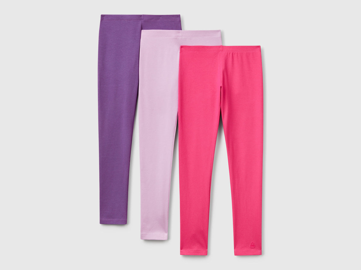 Três leggings em algodão stretch - ucb_image_FS