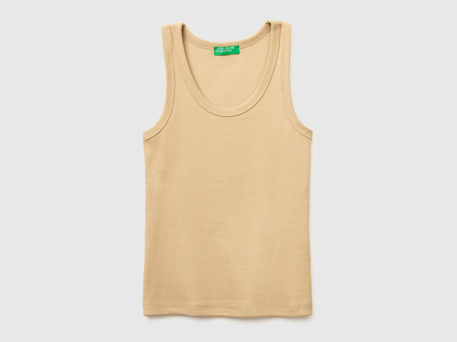 Wide-neck ribbed tank top - ucb_image_FS