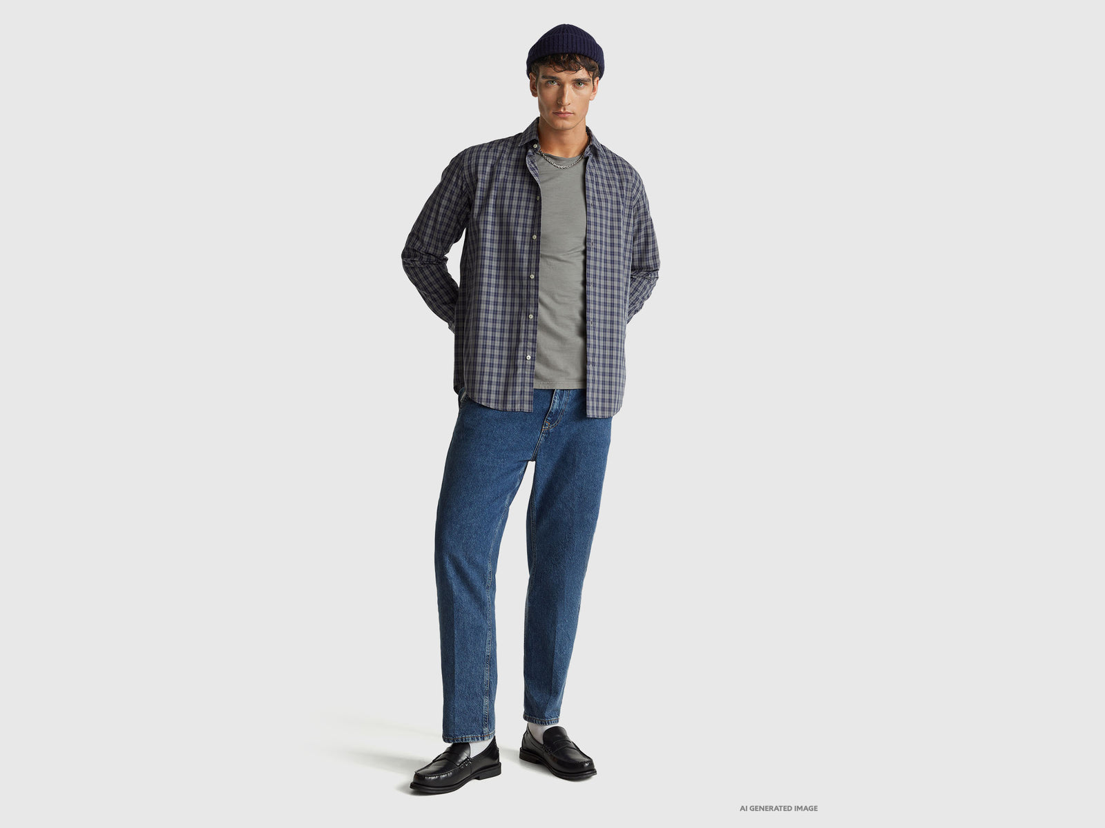 100% cotton check shirt
