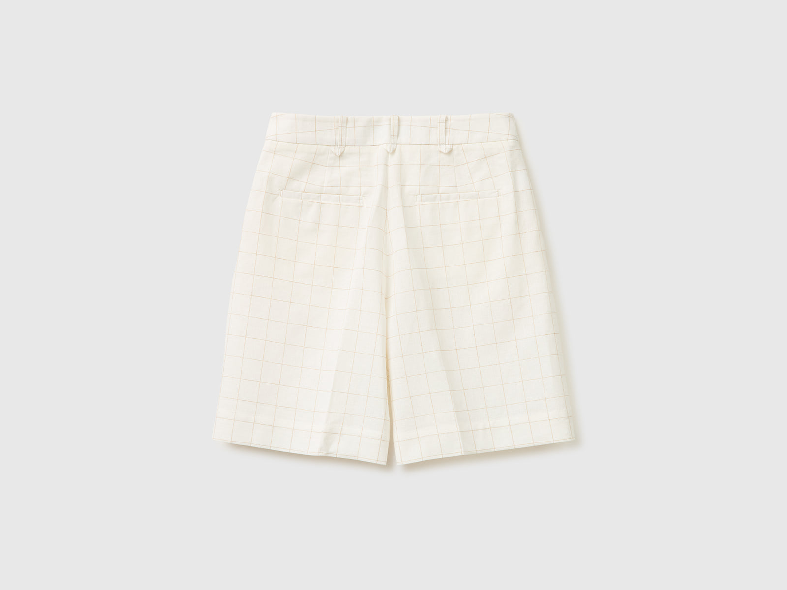 Checked Bemuda shorts - ucb_image_BS