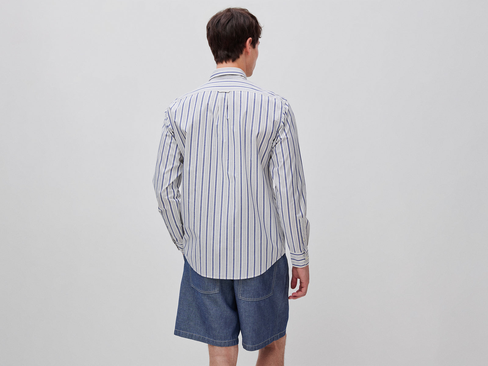 Camisa button down às riscas - ucb_image_B