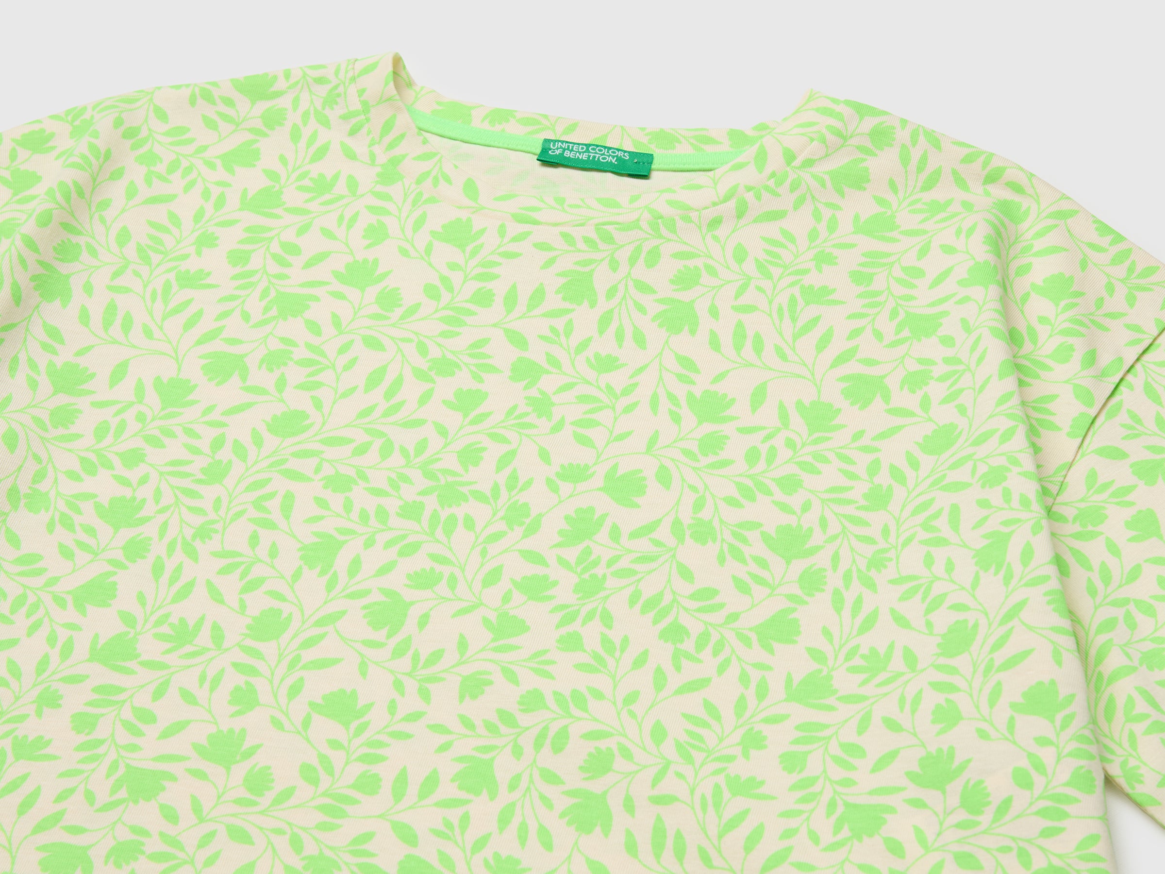 Printed cropped T-shirt - ucb_image_DS1