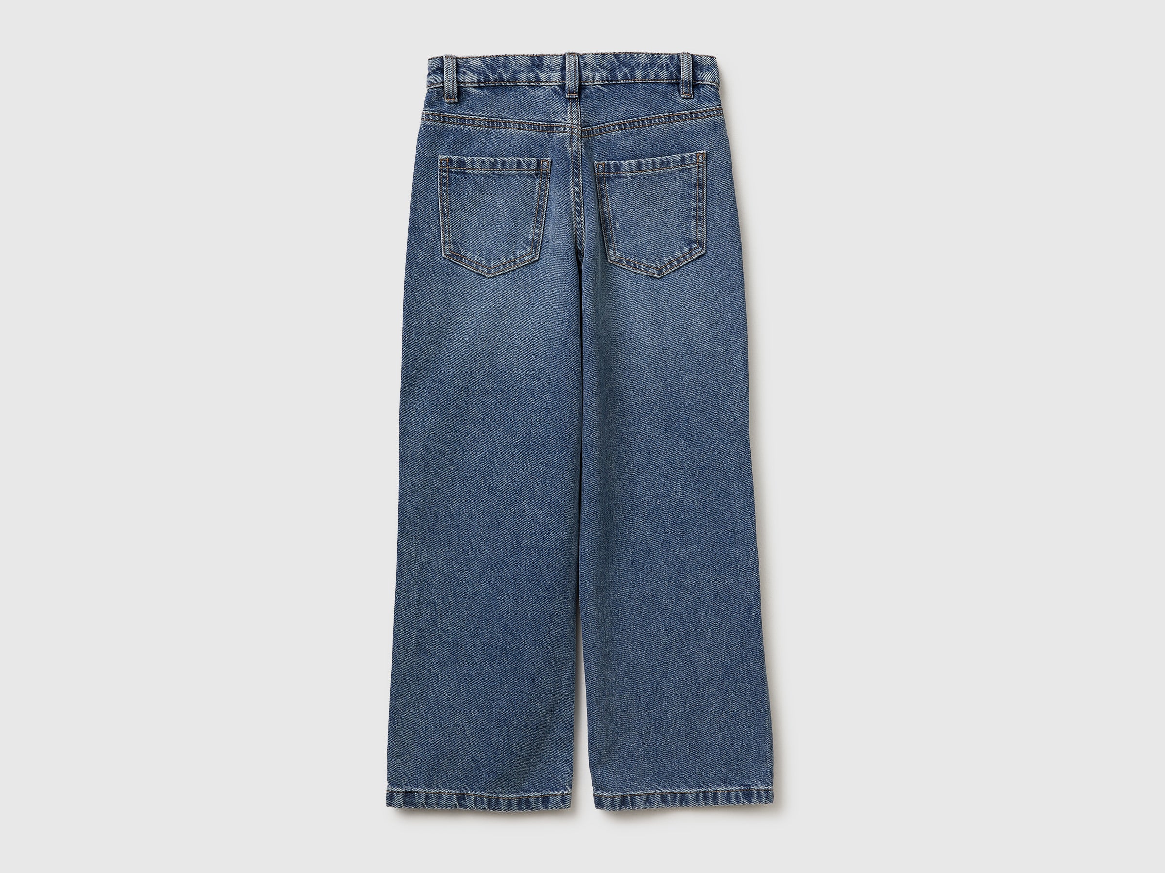 Straight jeans with eyelets - ucb_image_BS