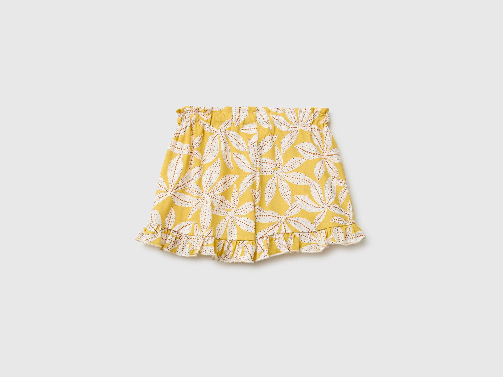 Printed shorts with ruffles - ucb_image_BS