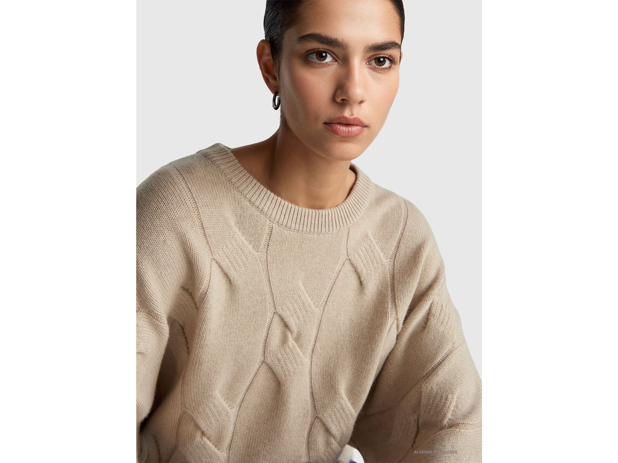 Camisola aos losangos em pura caxemira - ucb_image_FY