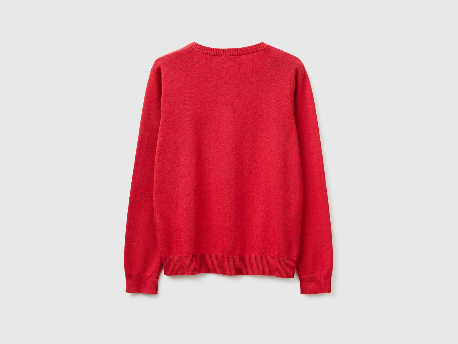 Strawberry red cardigan in tricot cotton - ucb_image_BS