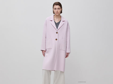 Sobretudo comprido em lã mista - ucb_image_F
