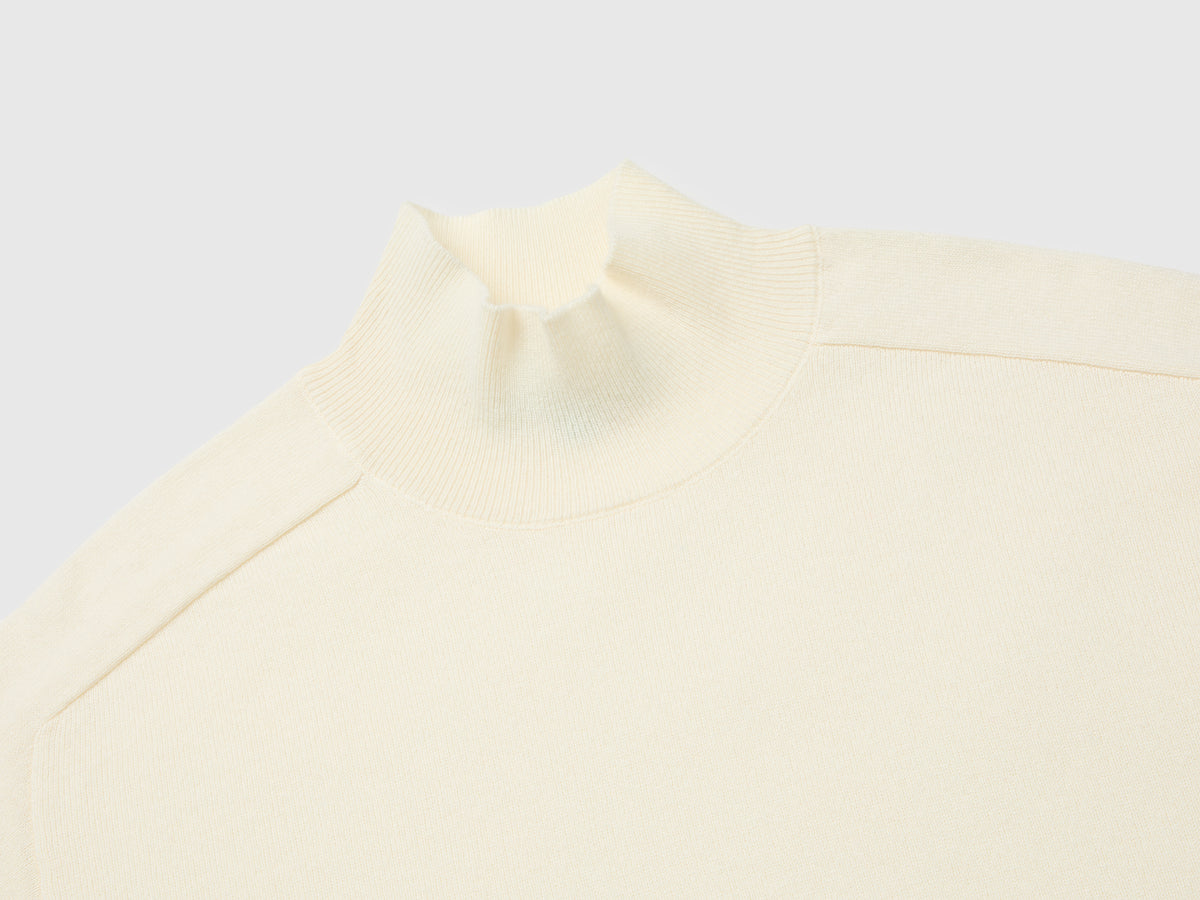 Camisola de gola alta em mistura de caxemira - ucb_image_DS1
