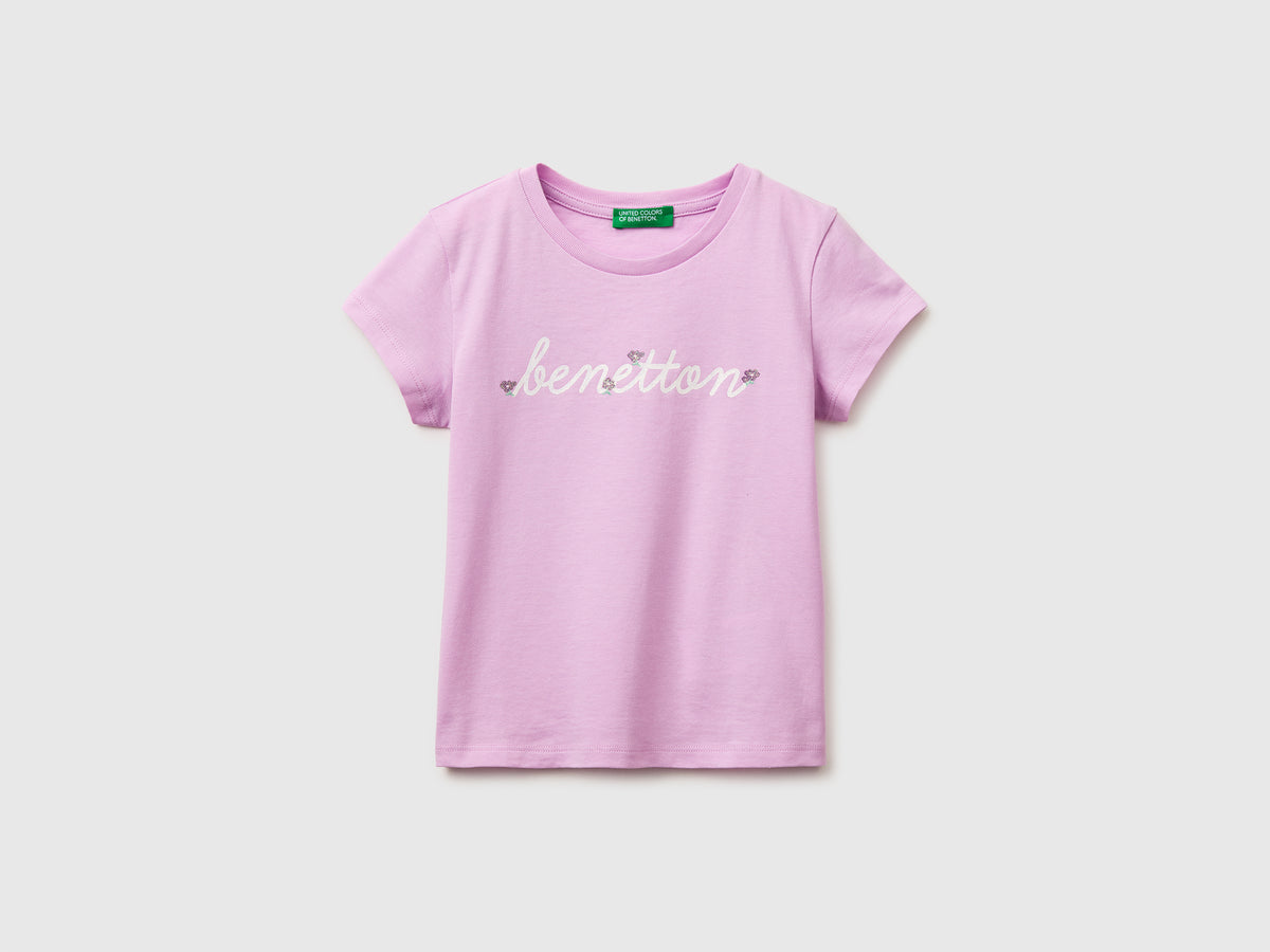 T-shirt with glitter print - ucb_image_FS