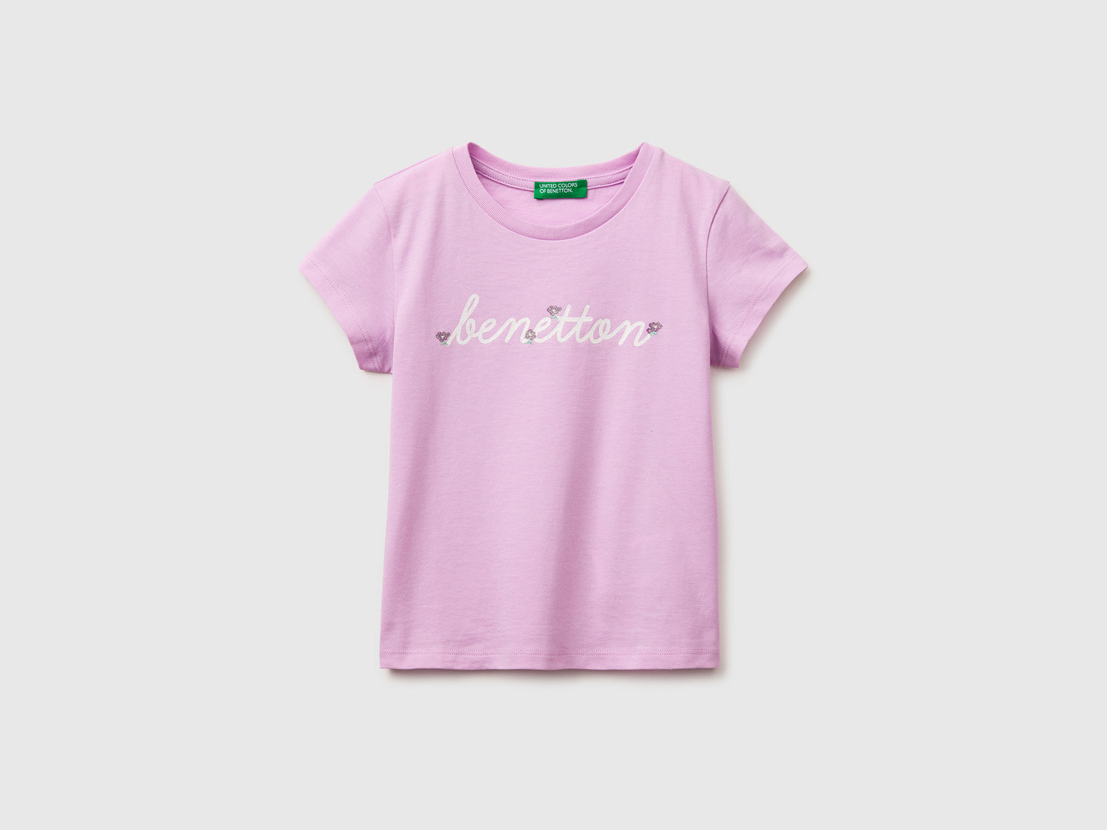 T-shirt with glitter print - ucb_image_FS