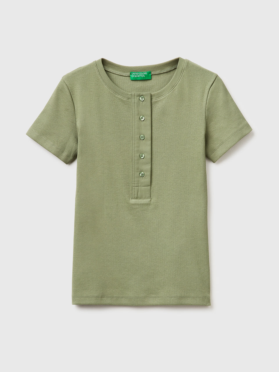 Ribbed henley T-shirt - ucb_image_FS