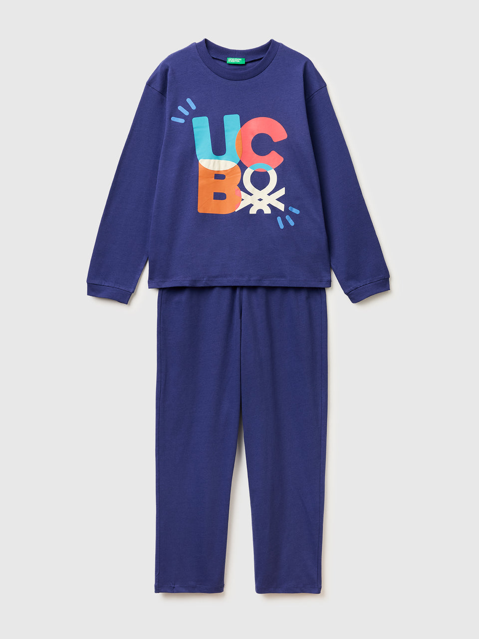 Soft pyjamas with logo print - ucb_image_FS
