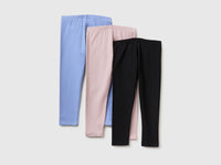 Three stretch cotton leggings - ucb_image_BS