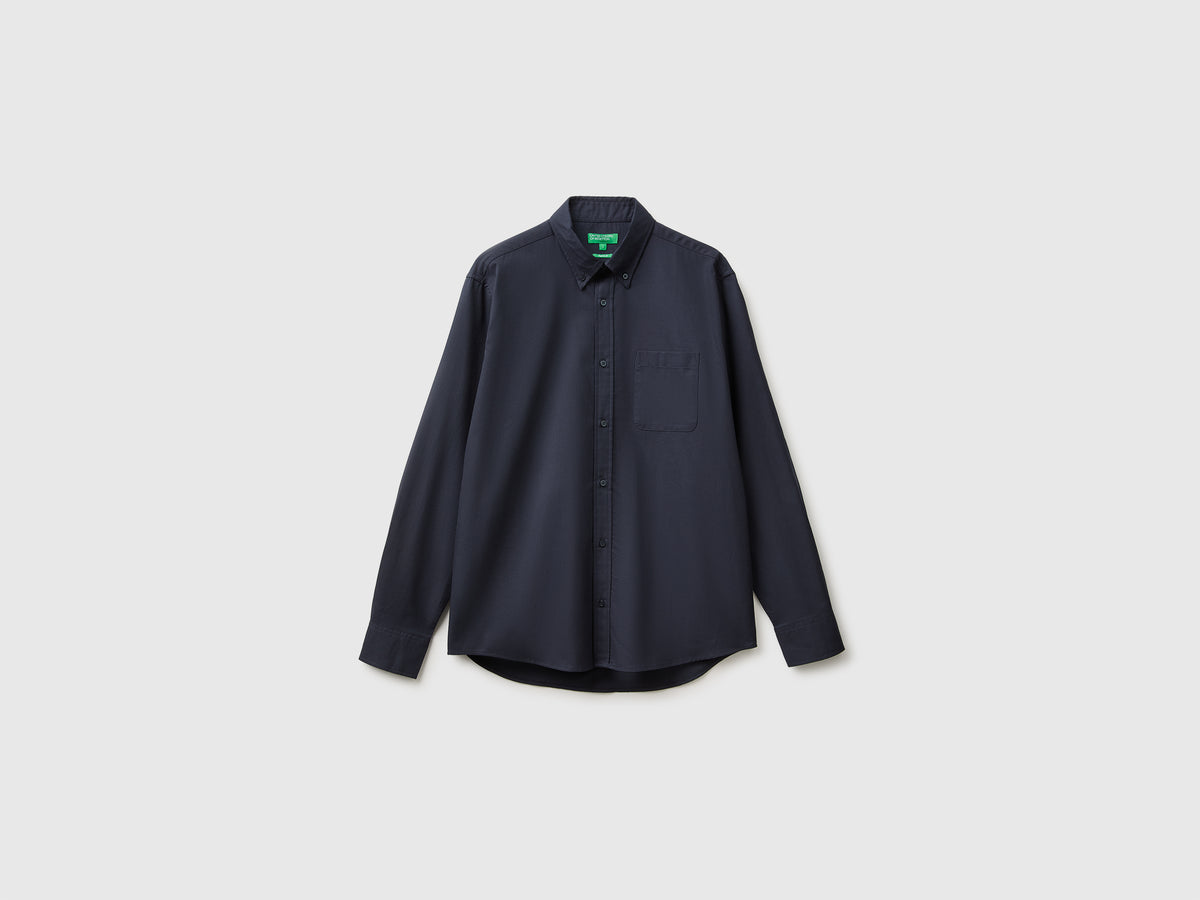 Camisa button down em flanela 100% algodão orgânico - ucb_image_FS