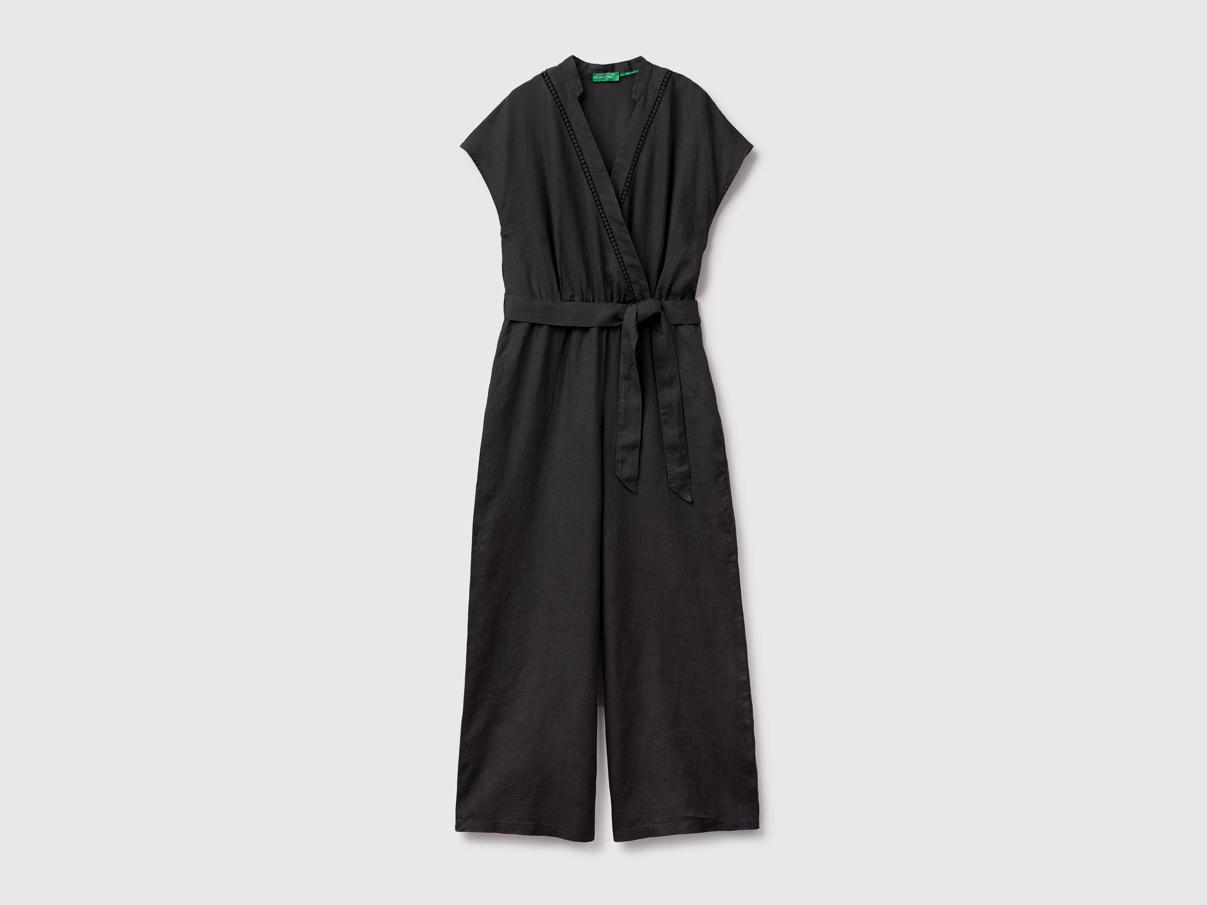 100% linen crossover jumpsuit - ucb_image_FS