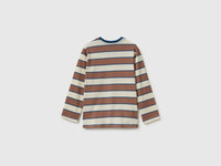 T-shirt às riscas em algodão orgânico - ucb_image_BS