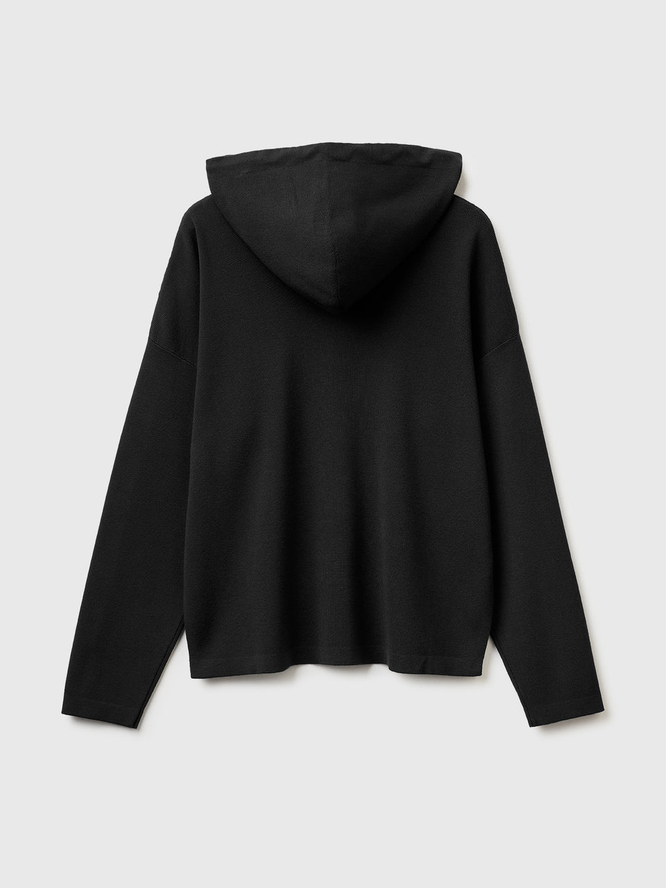 Oversized fit sweater with hood - ucb_image_BS