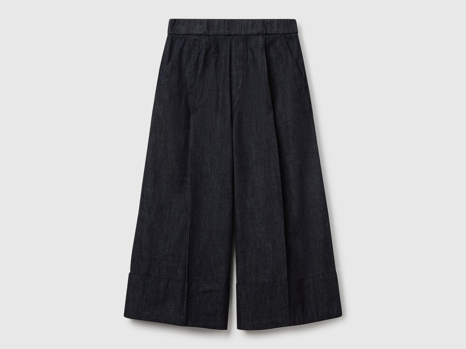 Cropped denim trousers - ucb_image_FS