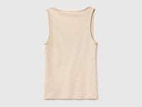 Slim fit ribbed tank top - ucb_image_BS