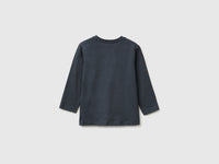 T-shirt in organic cotton with logo print - ucb_image_BS