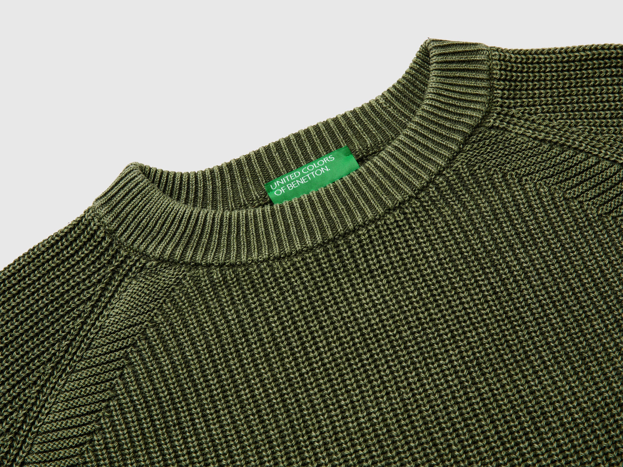 Regular fit stone washed sweater - ucb_image_DS1