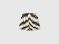Shorts às riscas com bolsos pequenos - ucb_image_BS