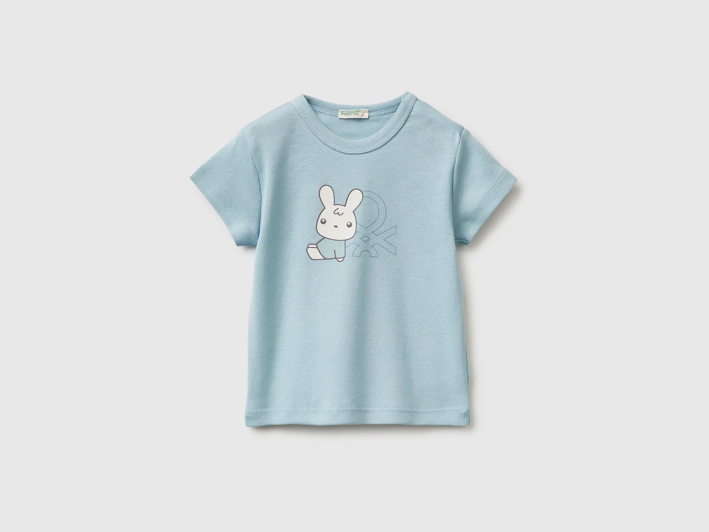 Logo print t-shirt in organic cotton - ucb_image_FS