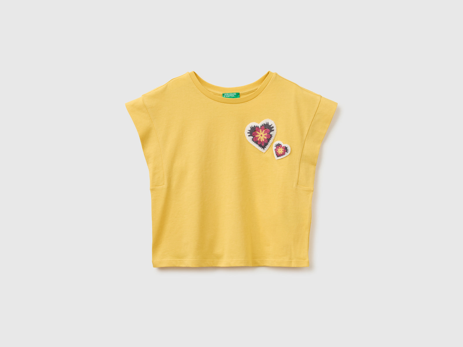 Sleeveless T-shirt with embroidery - ucb_image_FS