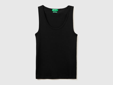 Slim fit ribbed tank top - ucb_image_FS
