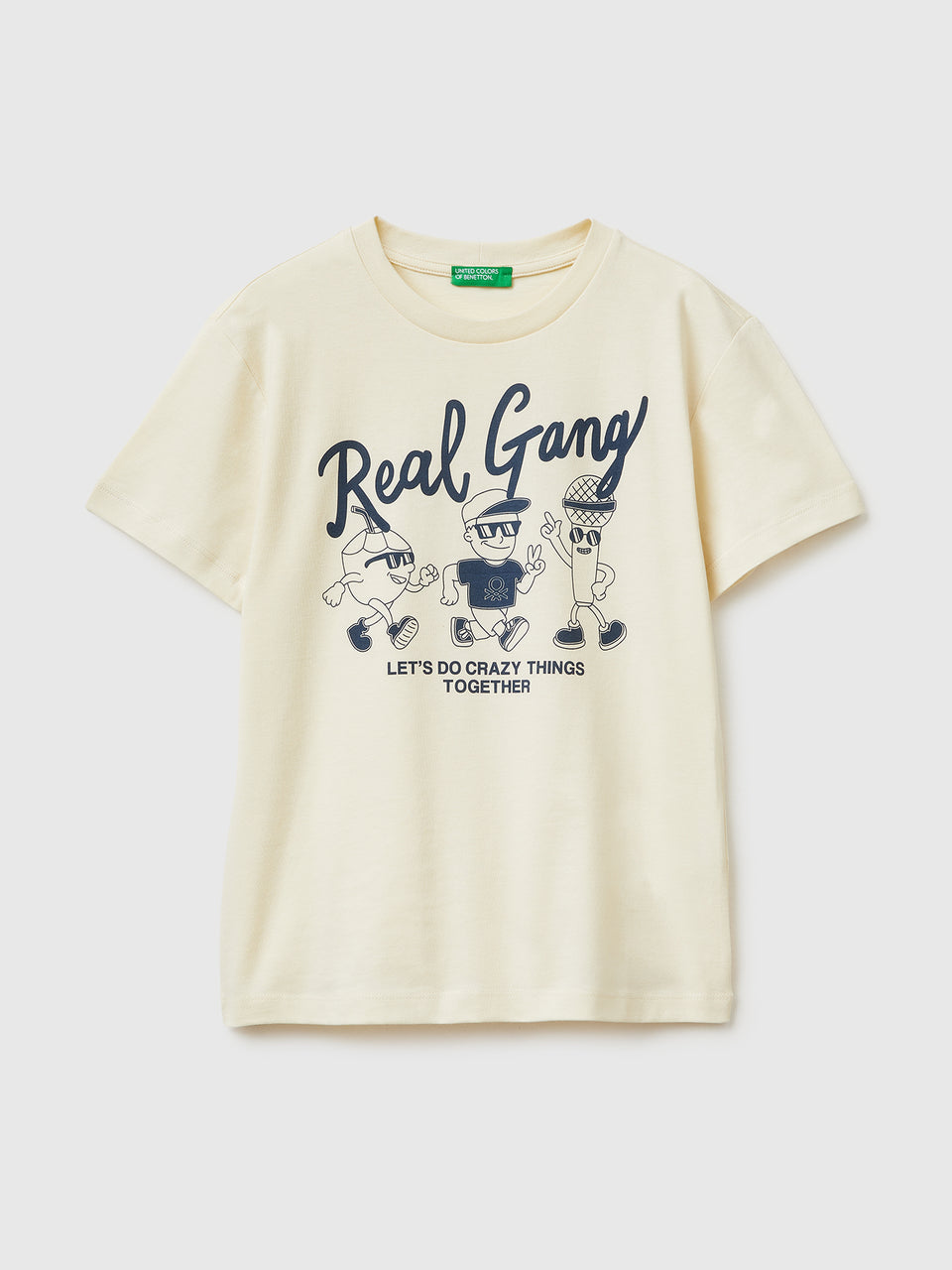 Organic cotton printed T-shirt - ucb_image_FS