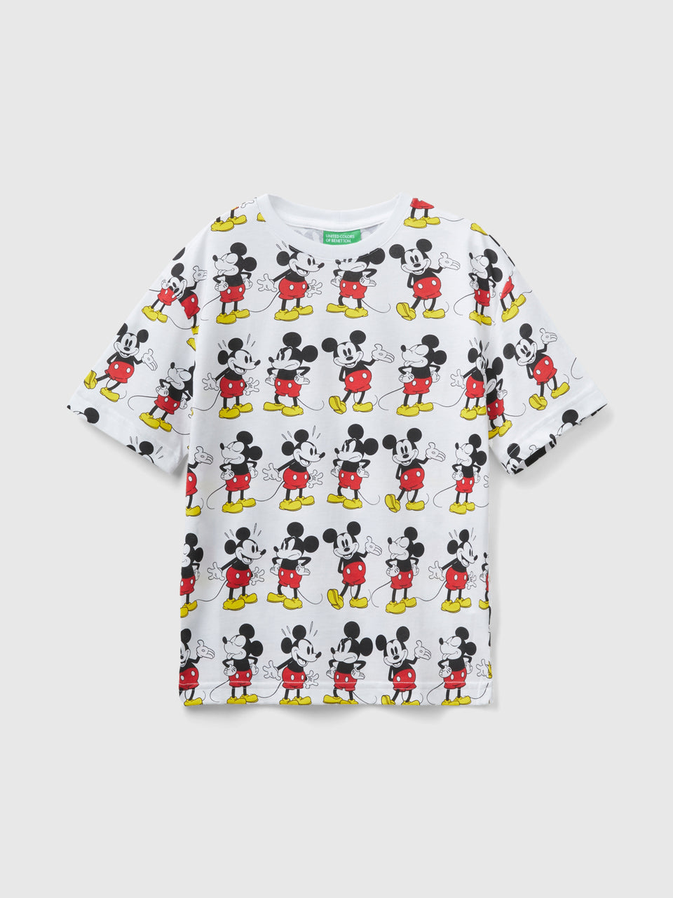 T-shirt branca com estampa Mickey Mouse - ucb_image_FS