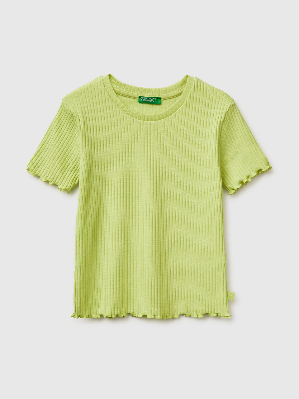 Slim fit ribbed t-shirt - ucb_image_FS
