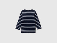 Striped t-shirt with boat neck - ucb_image_BS