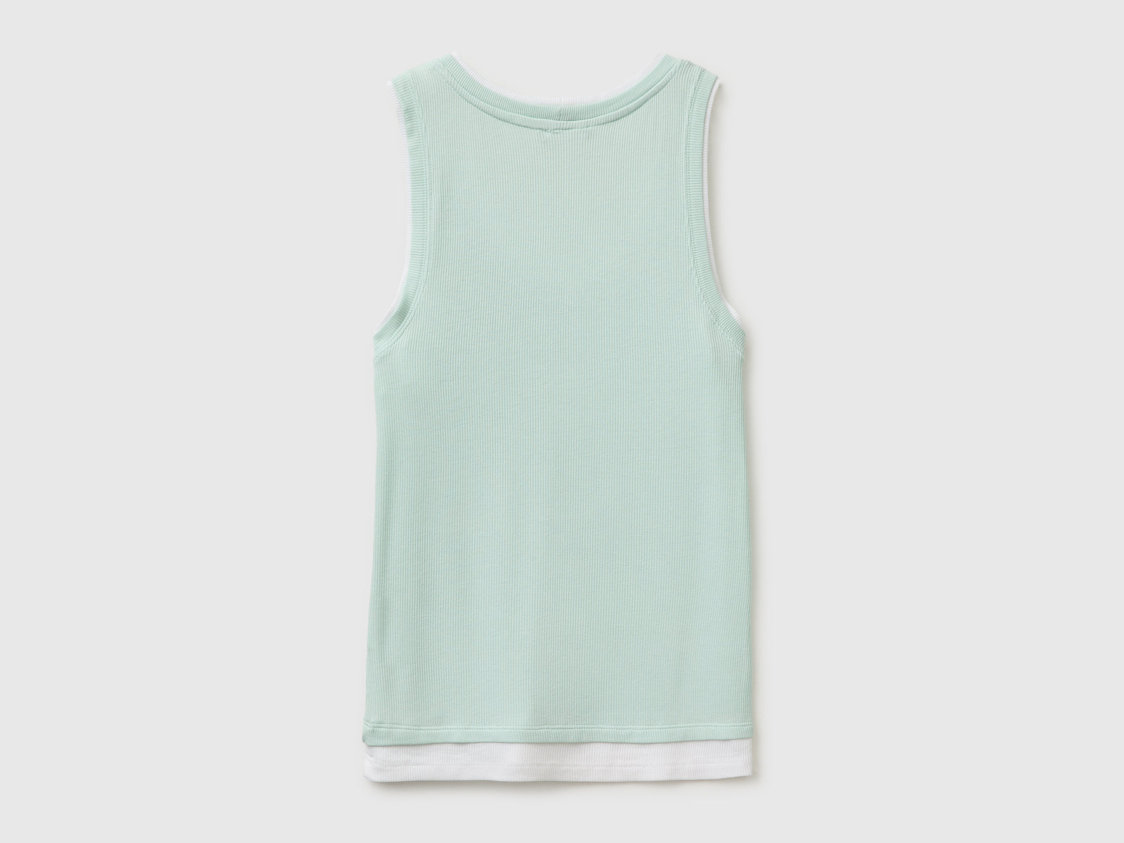 Slim fit ribbed tank top - ucb_image_BS