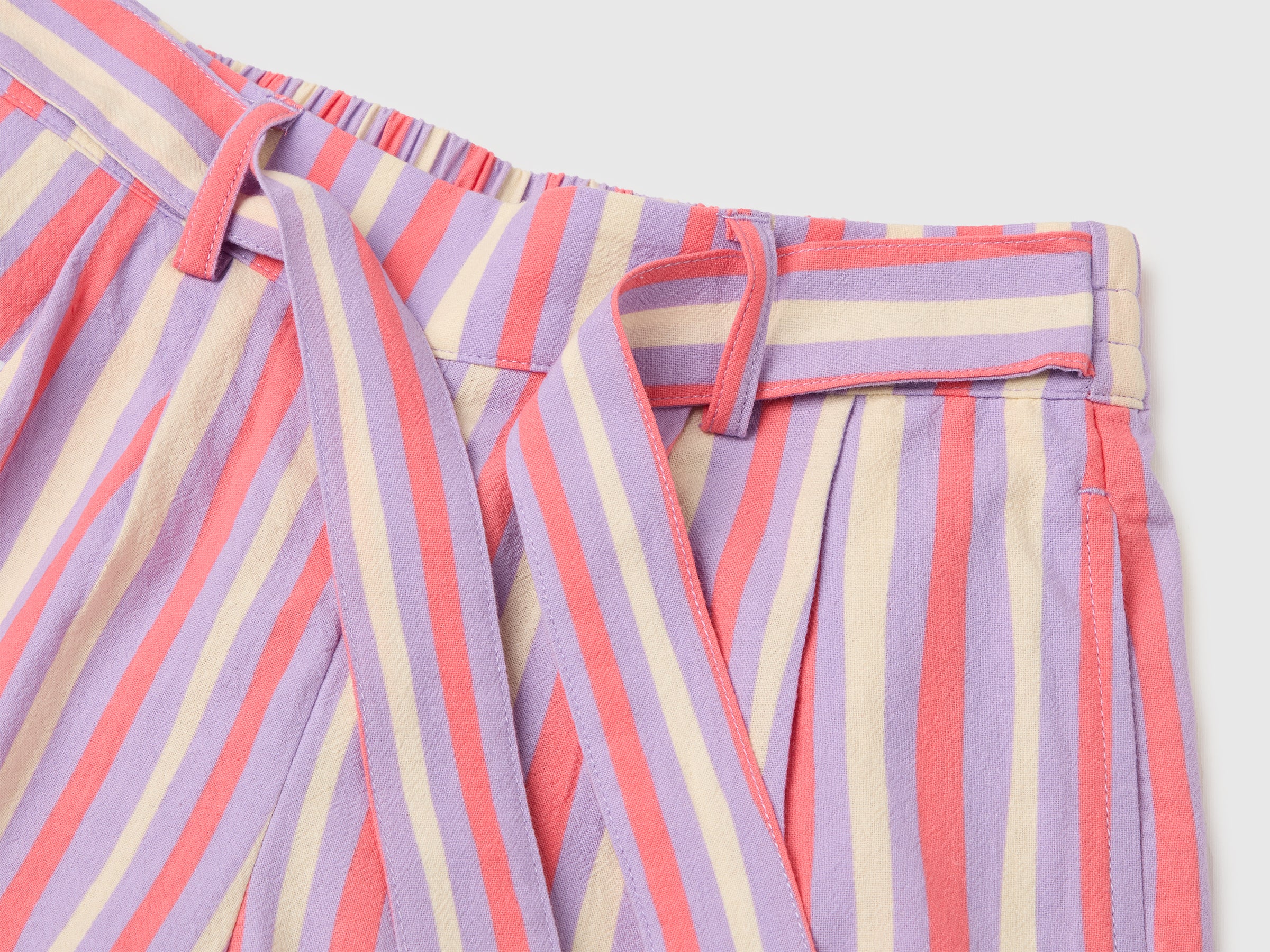 Striped shorts with sash - ucb_image_DS1