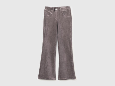 Jeggings boca-de-sino em chenille stretch - ucb_image_FS