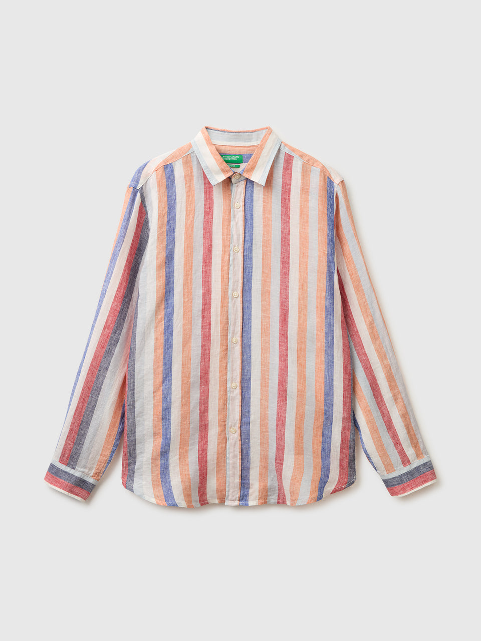 Striped shirt in pure linen - ucb_image_FS