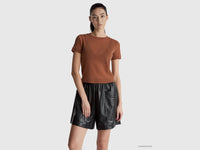 T-shirt com lurex de manga curta - ucb_image_F