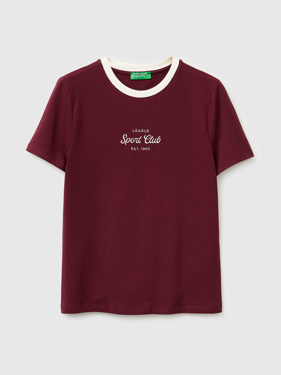 T-shirt with embroidered crest - ucb_image_FS
