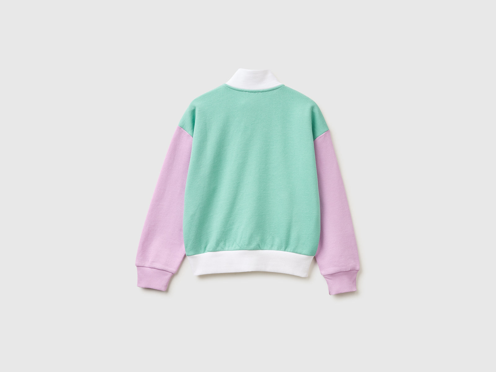 Zip-up sweatshirt with print - ucb_image_BS