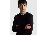 Black sweater in pure Merino wool - ucb_image_FY