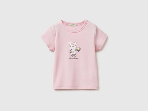Logo print t-shirt in organic cotton - ucb_image_FS