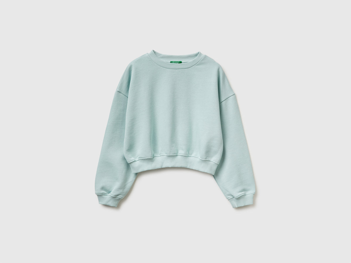 Cropped fit sweatshirt - ucb_image_FS